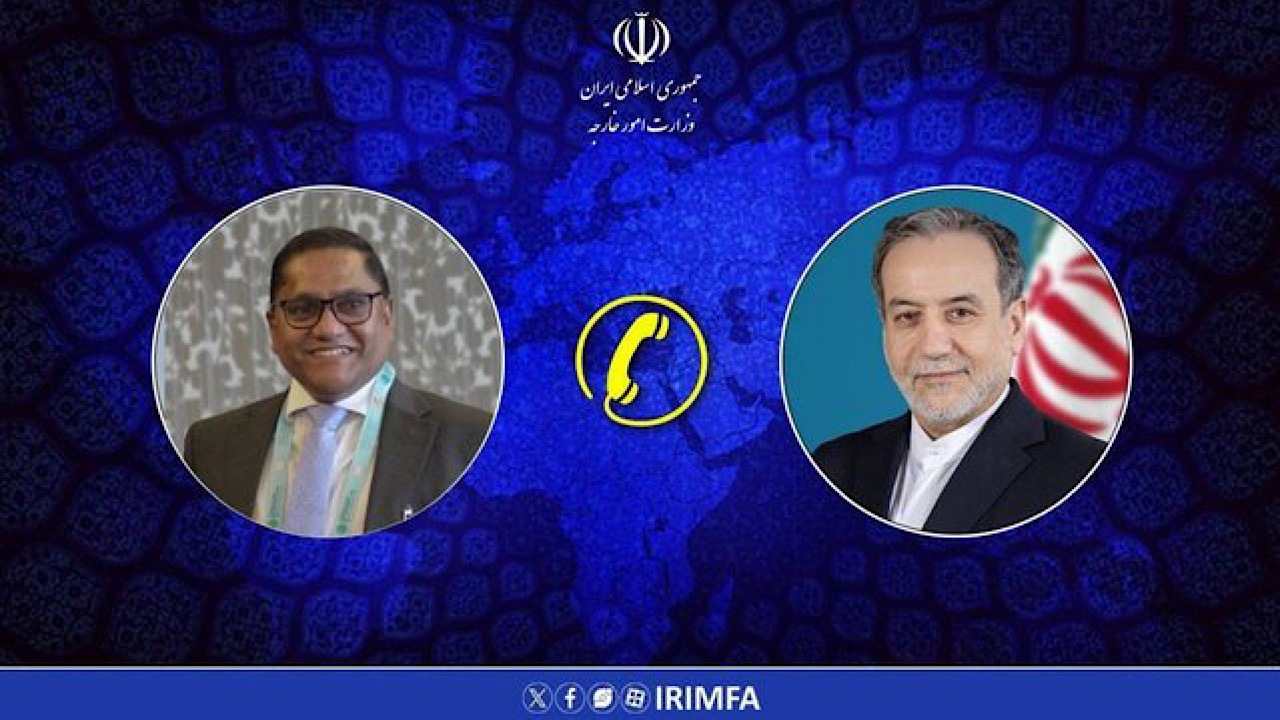 رایزنی وزیر خارجه سریلانکا با عراقچی درباره تنش‌های منطقه