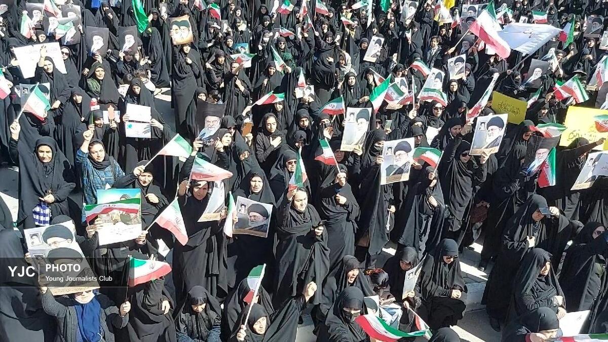 باشگاه خبرنگاران -امروز بانوان بام ایران خنثی‌کننده‌ توطئه‌های دشمنان بودند+فیلم
