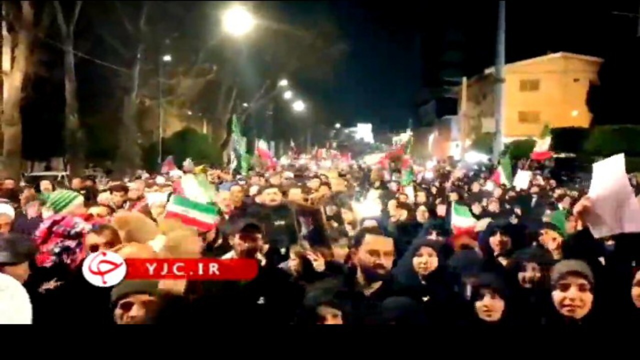 خروش مردم بابل در عزای رهبر شهید