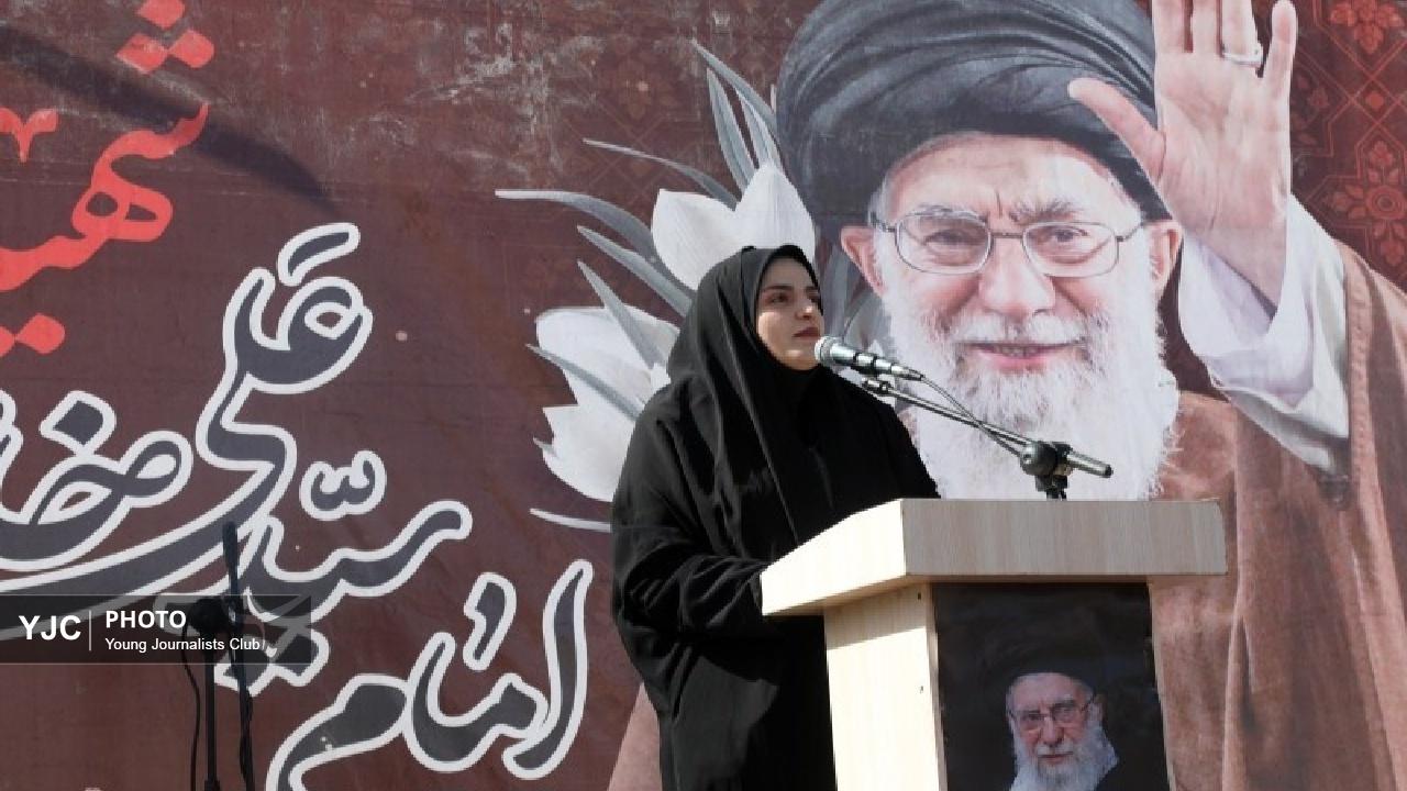 رجزخوانی خبرنگار بام ایران برای دشمنان+فیلم
