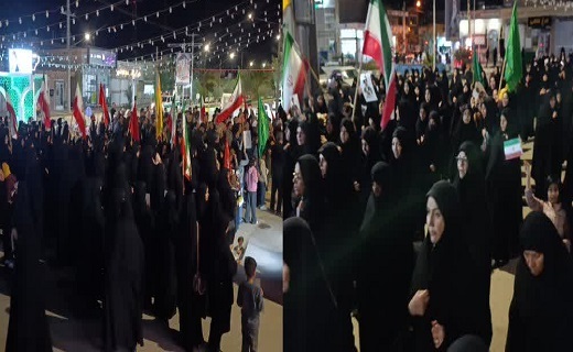 خیابان&zwnj;های خراسان جنوبی مملو از مردم حماسه ساز + تصاویر