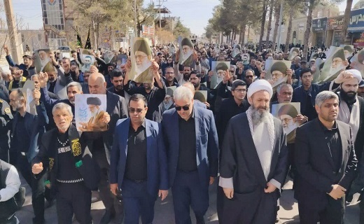 راهپیمایی نمازگزاران جمعه در محکومیت جنایات آمریکا و اسرائیل + تصاویر