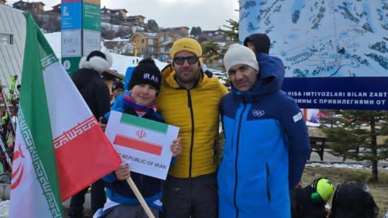 رفتار جوانمردانه اسکی باز نوجوان ایرانی در ازبکستان
