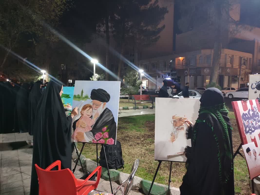 برپایی موکب جامعه سلامت قم در خونخواهی رهبر شهید برپایی موکب جامعه سلامت قم در خونخواهی رهبر شهید