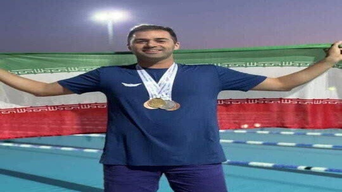 باشگاه خبرنگاران -تسلیت قهرمان شنای جهان در پی شهادت رهبر شهید