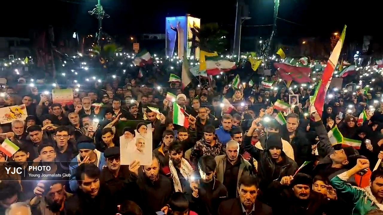 امشب کوهدشت؛ ایرانیم وطن نمیفروشم + فیلم