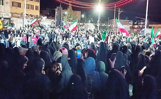 خروش مردم در هفتمین شب شهادت امام امت + تصاویر