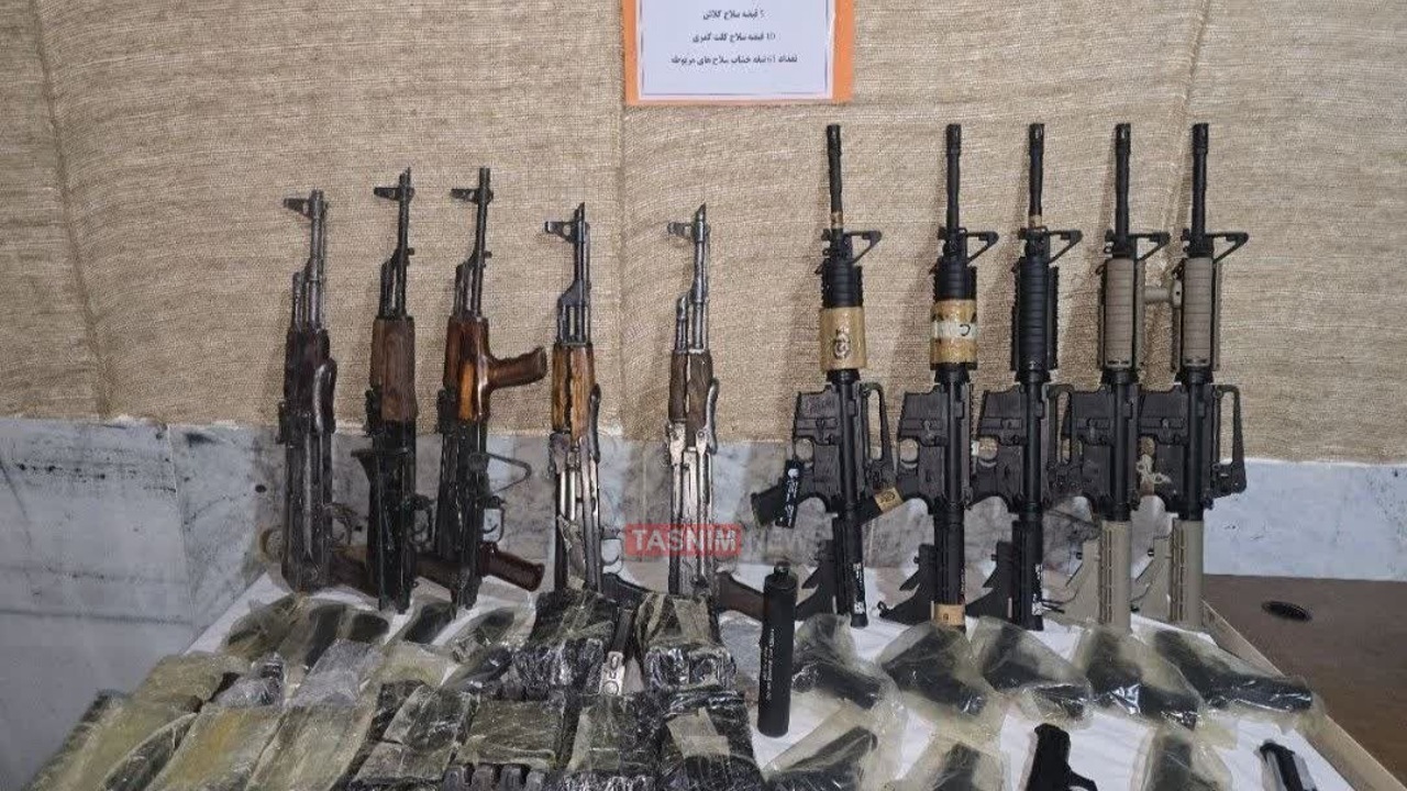 انهدام باند سازمان‌یافته قاچاق سلاح و مهمات در میرجاوه