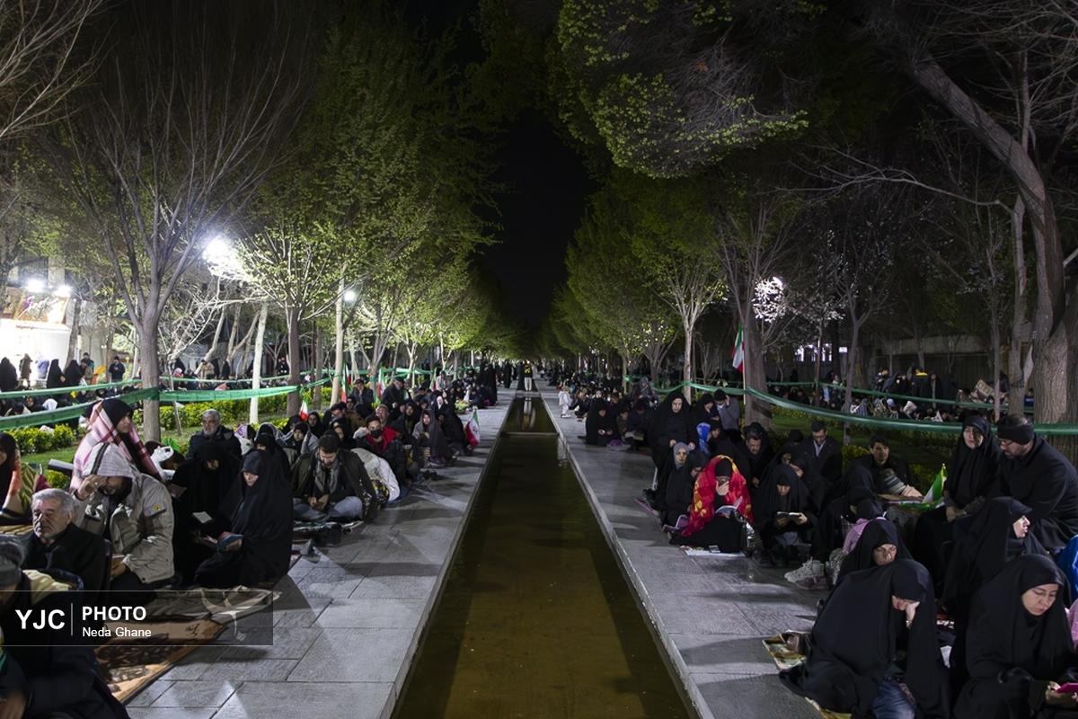 تشییع پیکر مطهر شهید «علی لاریجانی» در قم