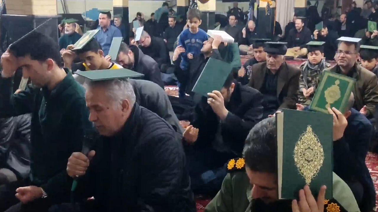 ندای الغوث مردم آذربایجان شرقی در شب قدر