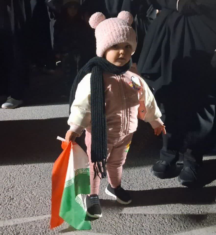 برگزاری مراسم هشتمین شب از شهادت رهبر معظم انقلاب در شهرستان بویین میاندشت + عکس