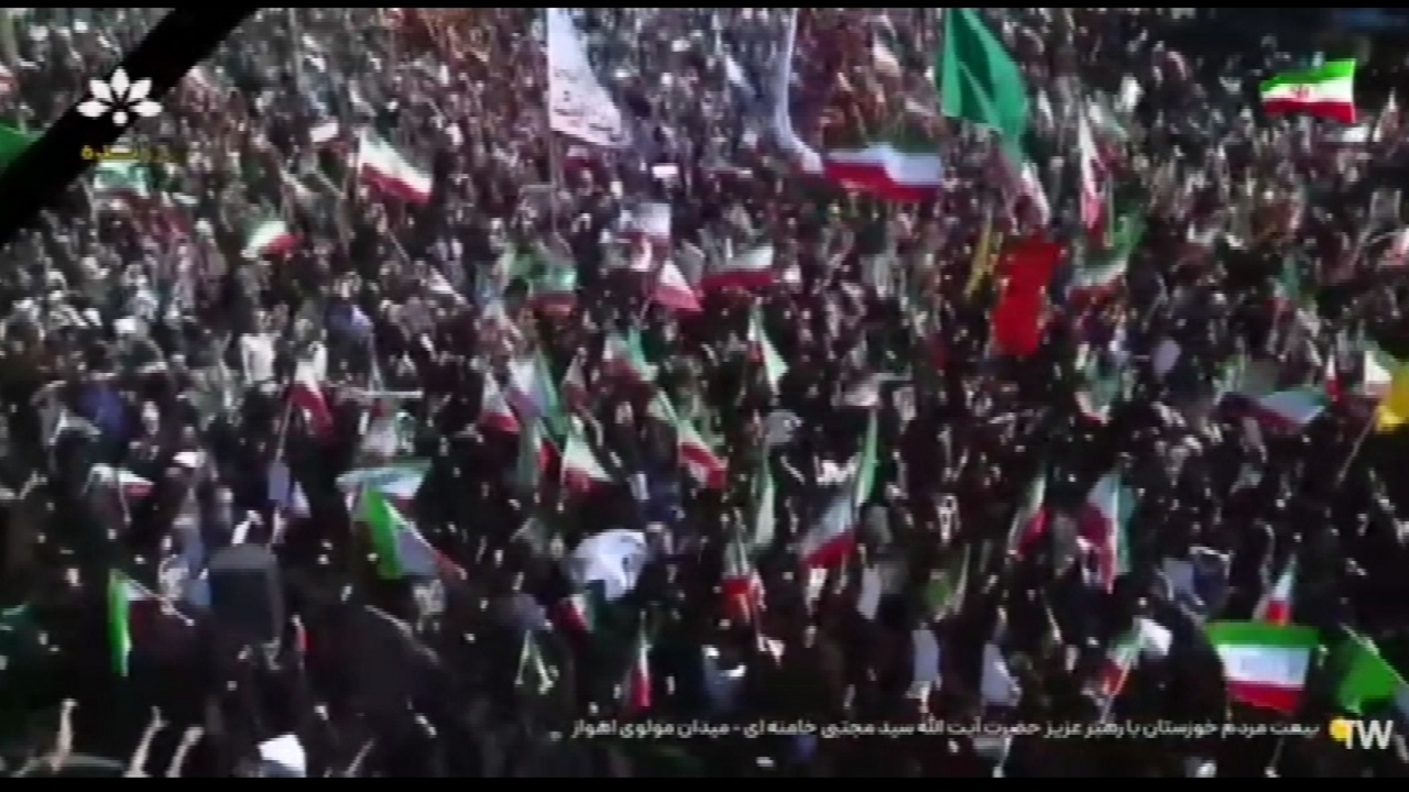 بیعت مردم ولایت مدار خوزستان با سومین رهبر انقلاب+ فیلم