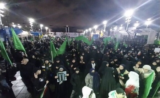 بیعت گیلانیان با منتخب فرزانه مجلس خبرگان + فیلم و تصاویر