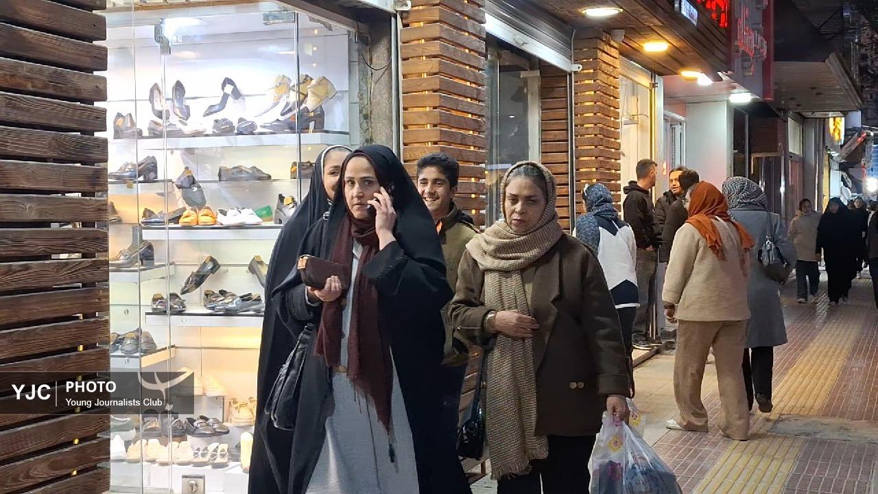 وضعیت عادی بازار و خیابان‌ها در شهرکرد+فیلم