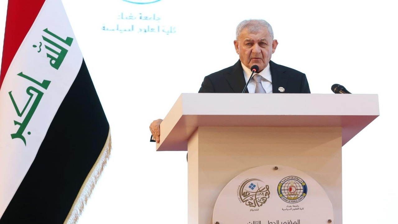 رئیس جمهور عراق انتخاب رهبر جدید ایران را تبریک گفت