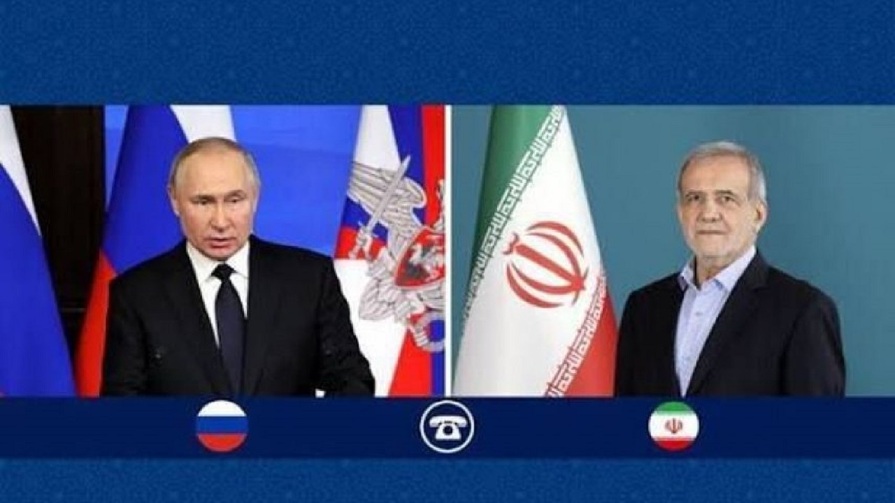 کرملین از دومین تماس پوتین با رئیس جمهور ایران خبر داد