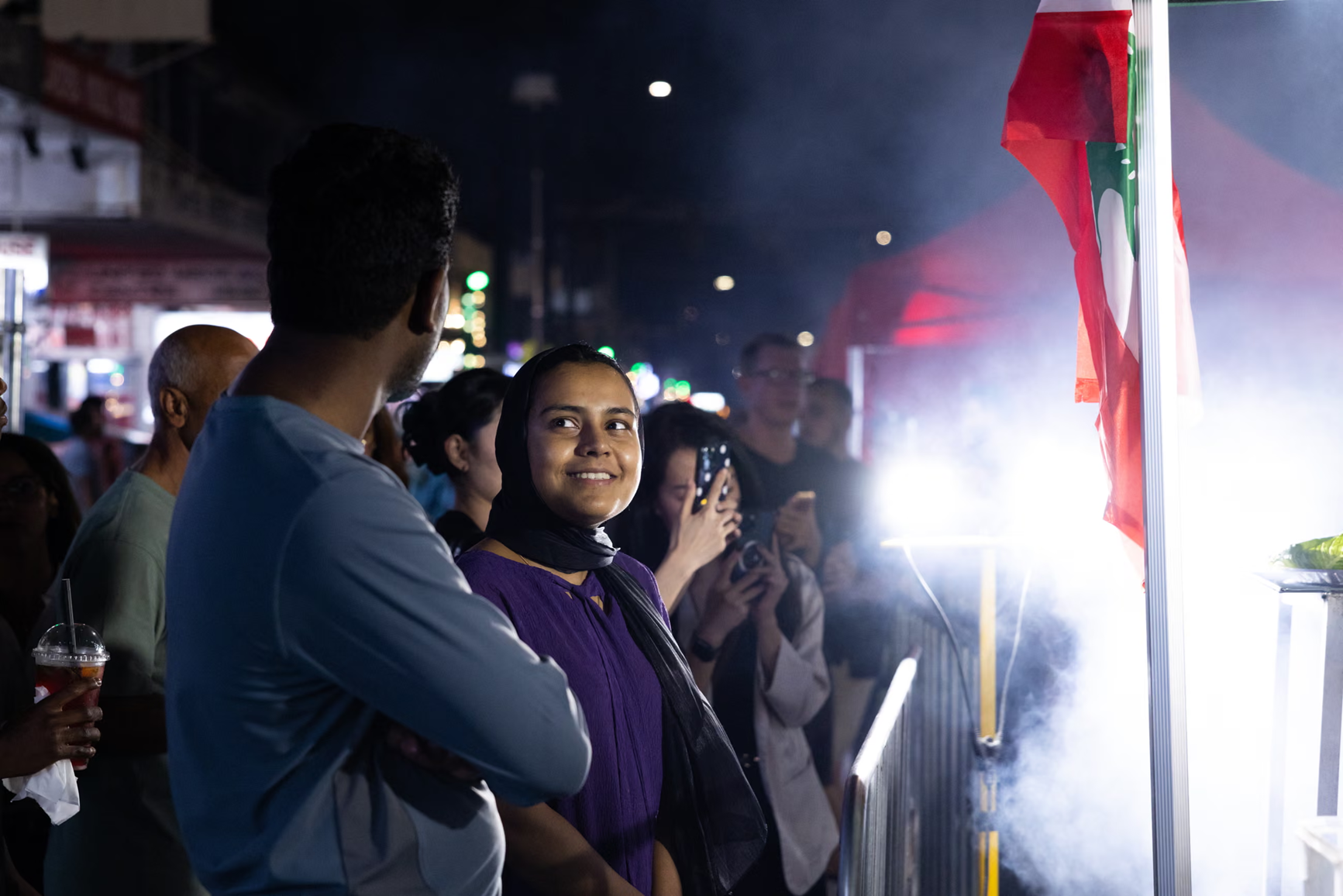 مسلمانان در بازار رمضان