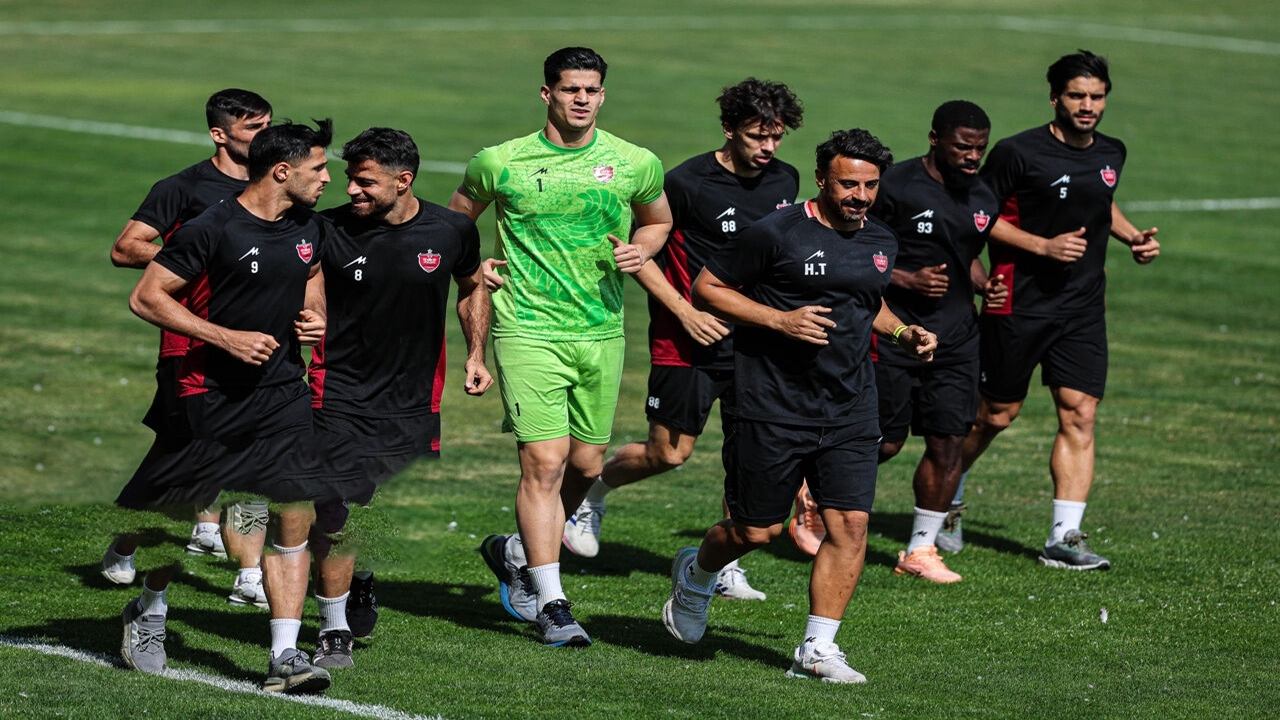 پرسپولیسی‌ها به صورت انفرادی تمرین می‌کنند