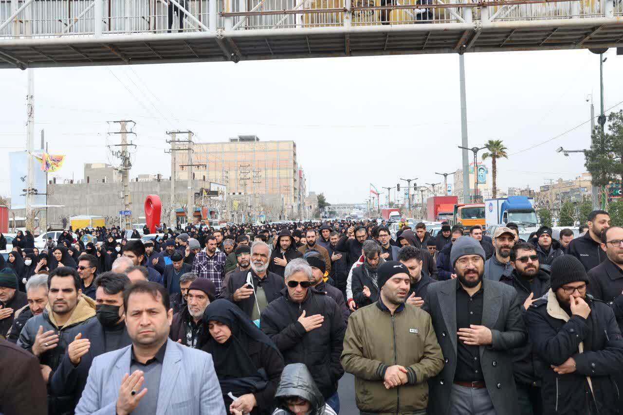وداع با شکوه بهارستانی&zwnj;ها با شهیدان وحید بایرامی و غلامرضا امامی
