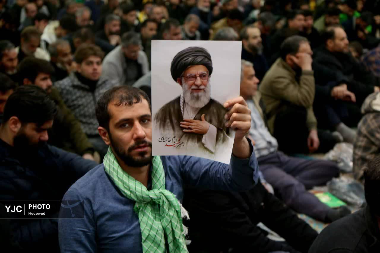 بیعت مردم قم با رهبر سوم انقلاب اسلامی در دومین شب از لیالی قدر+تصاویر