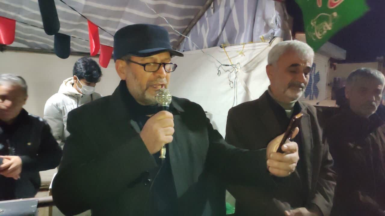 تجمع خودجوش صالح آبادی&zwnj;ها در انزجار از جنایات آمریکایی - صهیونی همزمان با شهادت امام علی(ع) + عکس
