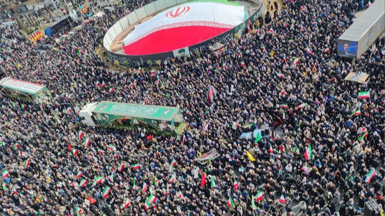 امروز یک رستاخیز ملی در ایران ایجاد شده است
