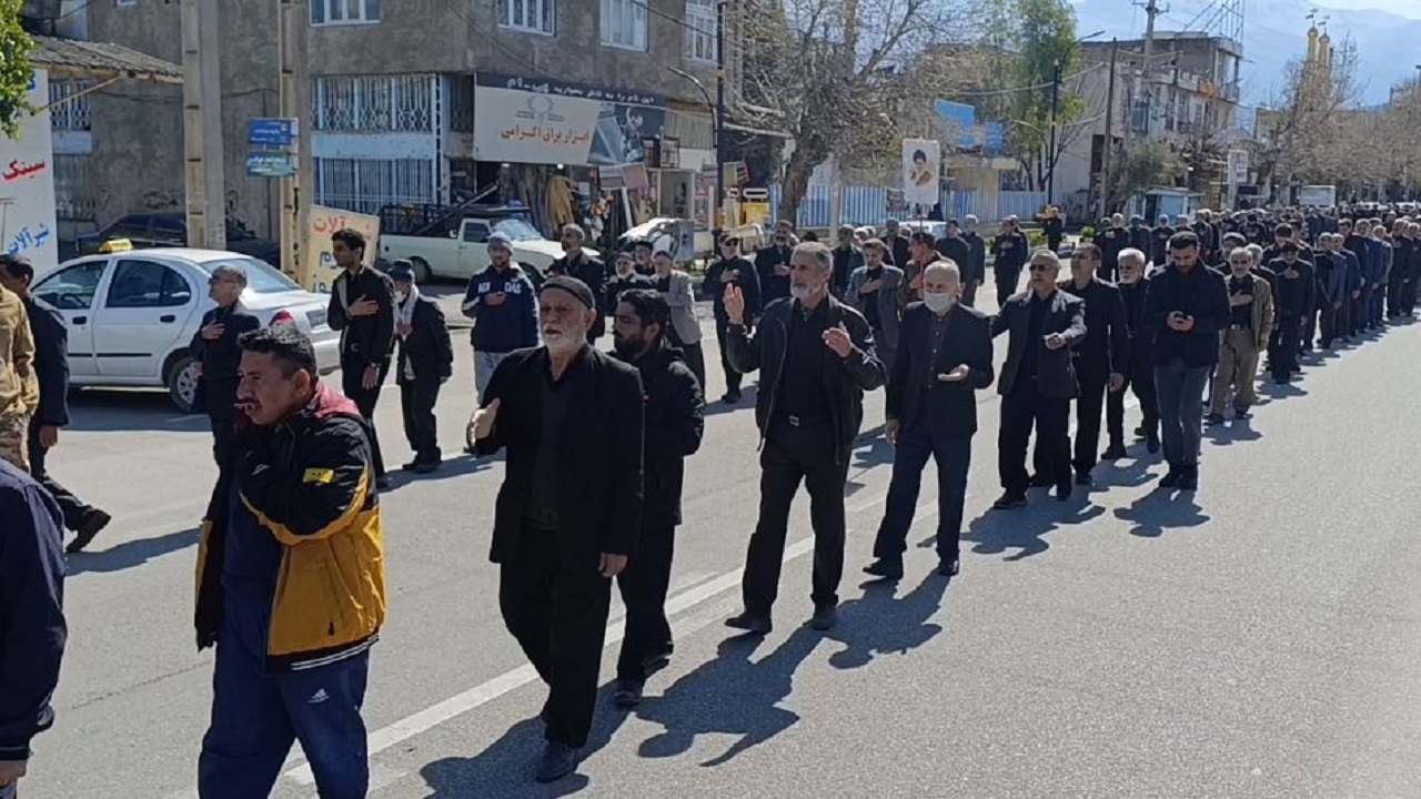 دسته روی و عزاداری مردم گلستان در سالروز شهادت مولای متقیان امام علی (ع)