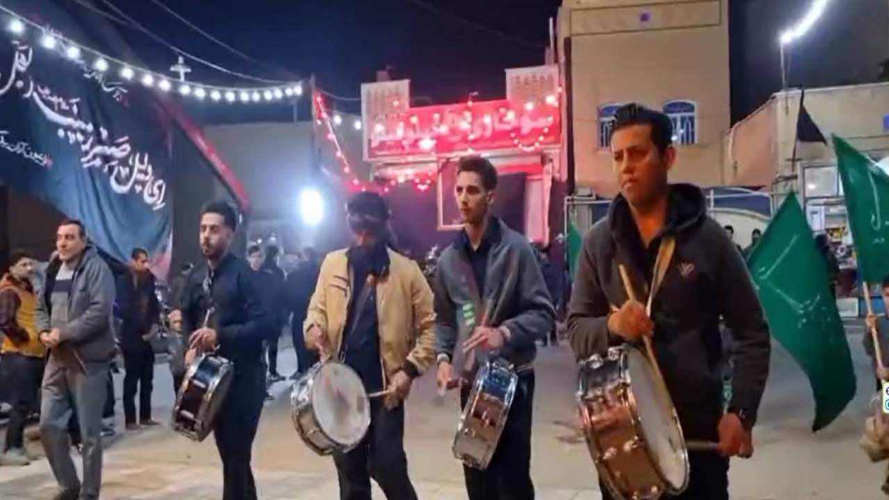 حال و هوای آران و بیدگل در شب شهادت امام علی (ع) + فیلم