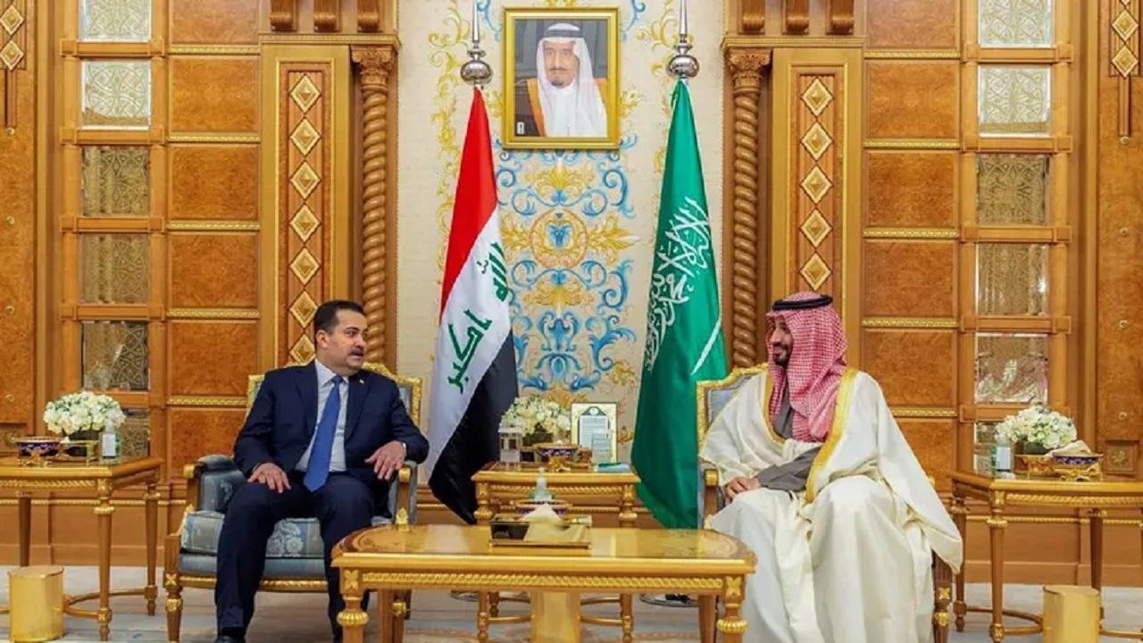 گفت‌وگوی ولیعهد عربستان و نخست وزیر عراق درباره تحولات منطقه