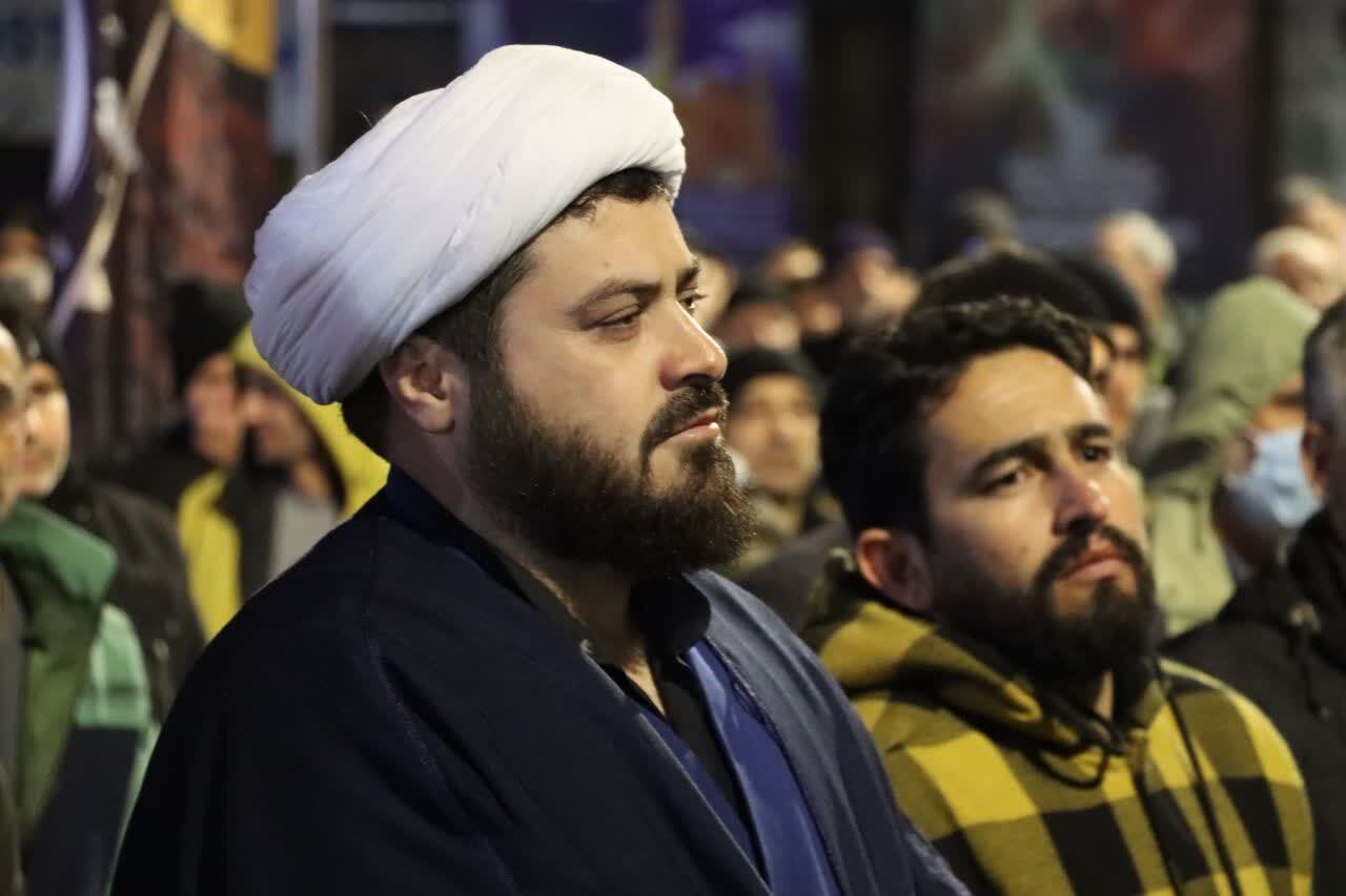 تجمع در ماهدشت برای شهادت رهبر انقلاب