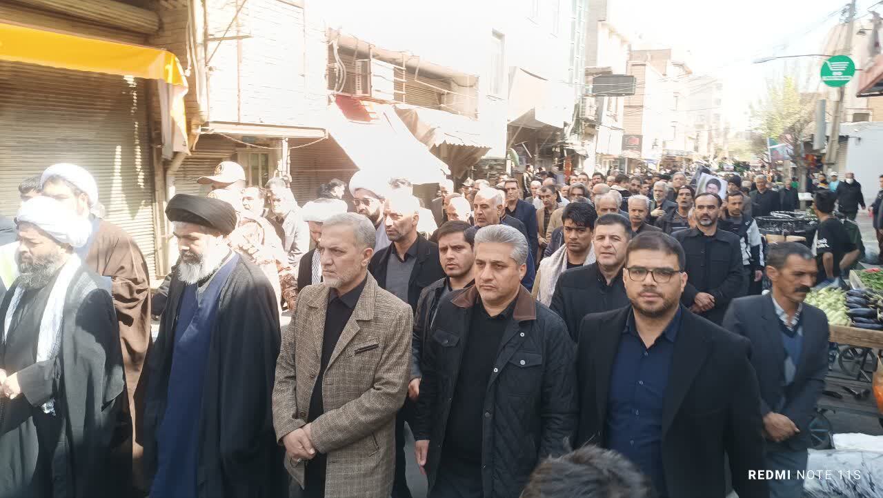 مراسم تشییع شهدا