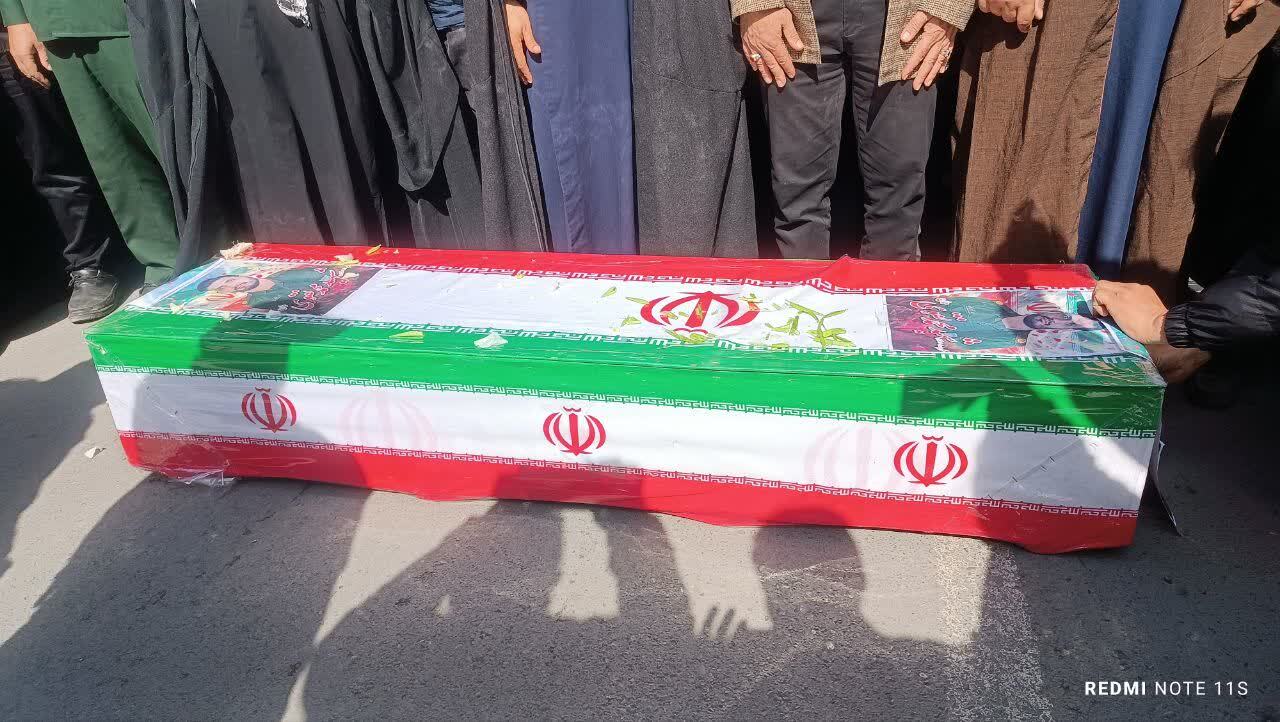 آیین تشییع باشکوه یازدهمین شهید مدافع وطن &laquo;محمد نقوی&raquo; در بهارستان