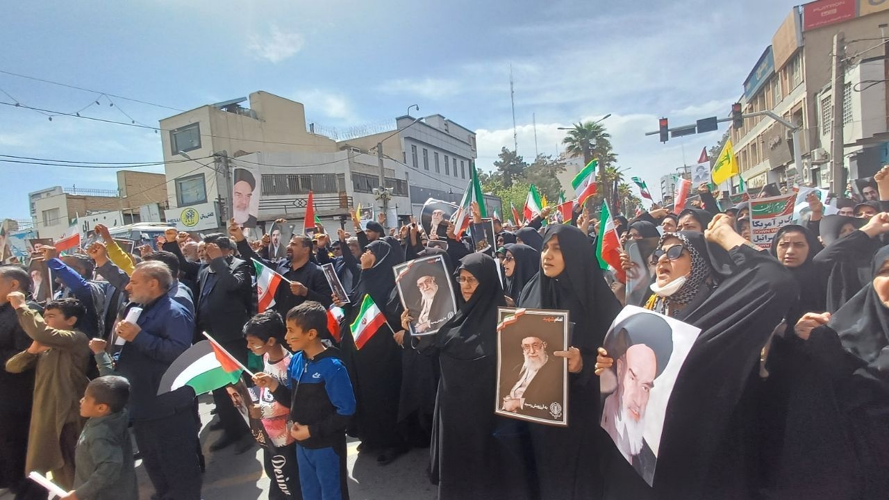 *فریاد همبستگی با فلسطین؛ حماسه ای باشکوه در روز جهانی قدس سیستان و بلوچستان به روایت تصویر