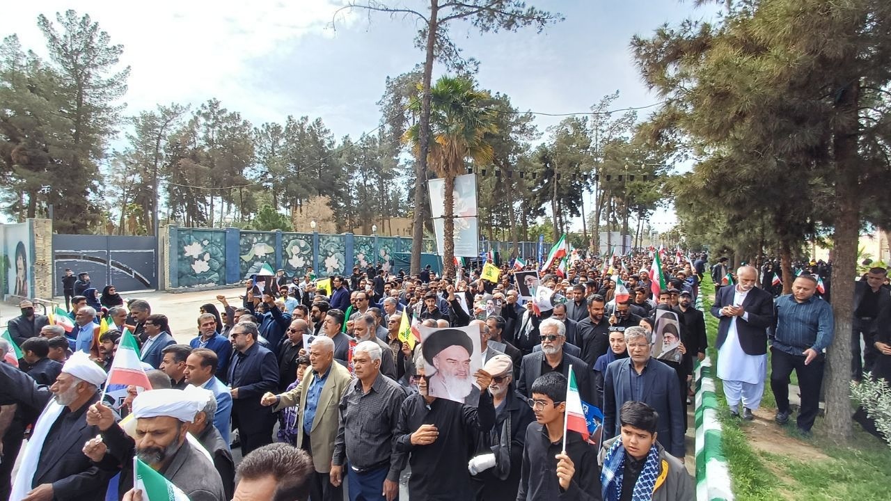 *فریاد همبستگی با فلسطین؛ حماسه ای باشکوه در روز جهانی قدس سیستان و بلوچستان به روایت تصویر