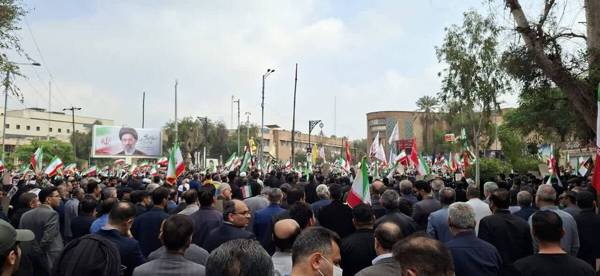 باشگاه خبرنگاران -راهپیمایی روز قدس در خوزستان + عکس و فیلم