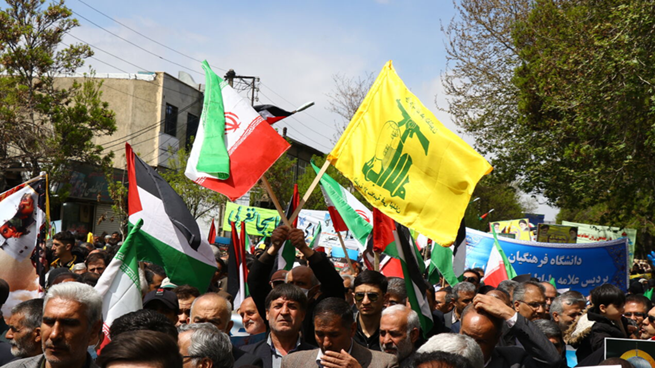شبکه العهد عراق: مردم ایران با وجود تهدید حملات هوایی، در راهپیمایی روز قدس شرکت کردند
