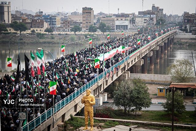 مراسم راهیپمایی روز قدس ۱۴۰۴ در سراسر کشور - استان‌ها ۲