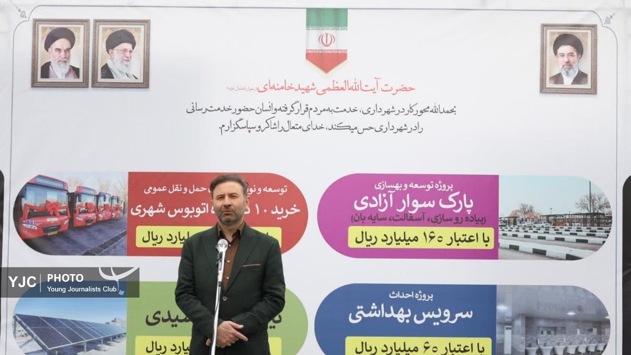 بهره برداری از پروژه پایانه مسافربری آزادی شهرکرد + تصاویر