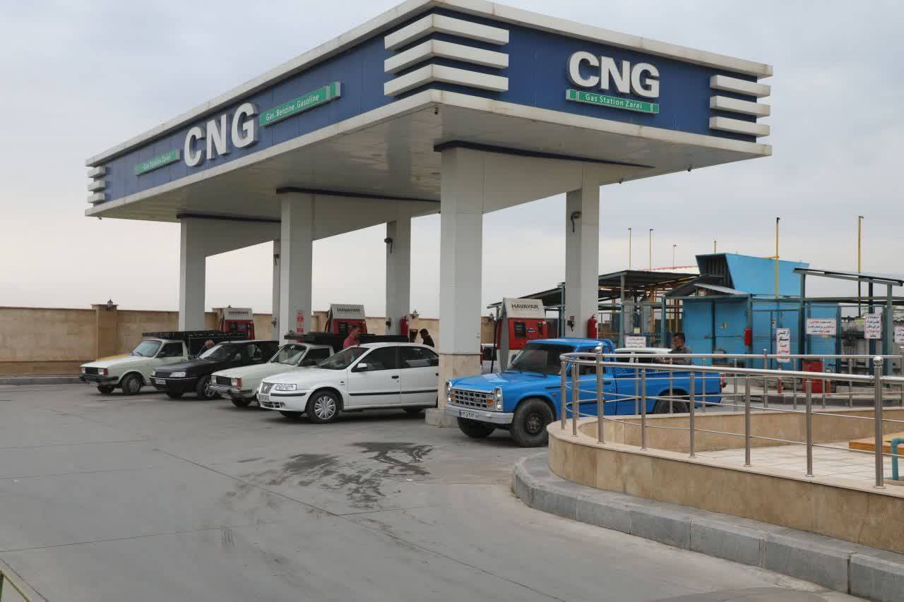 افزایش تعداد جایگاه‌های CNG رایگان به ۲۶ باب