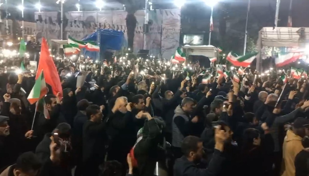 پانزدهمین شب خونخواهی رهبر شهید انقلاب در رشت + فیلم