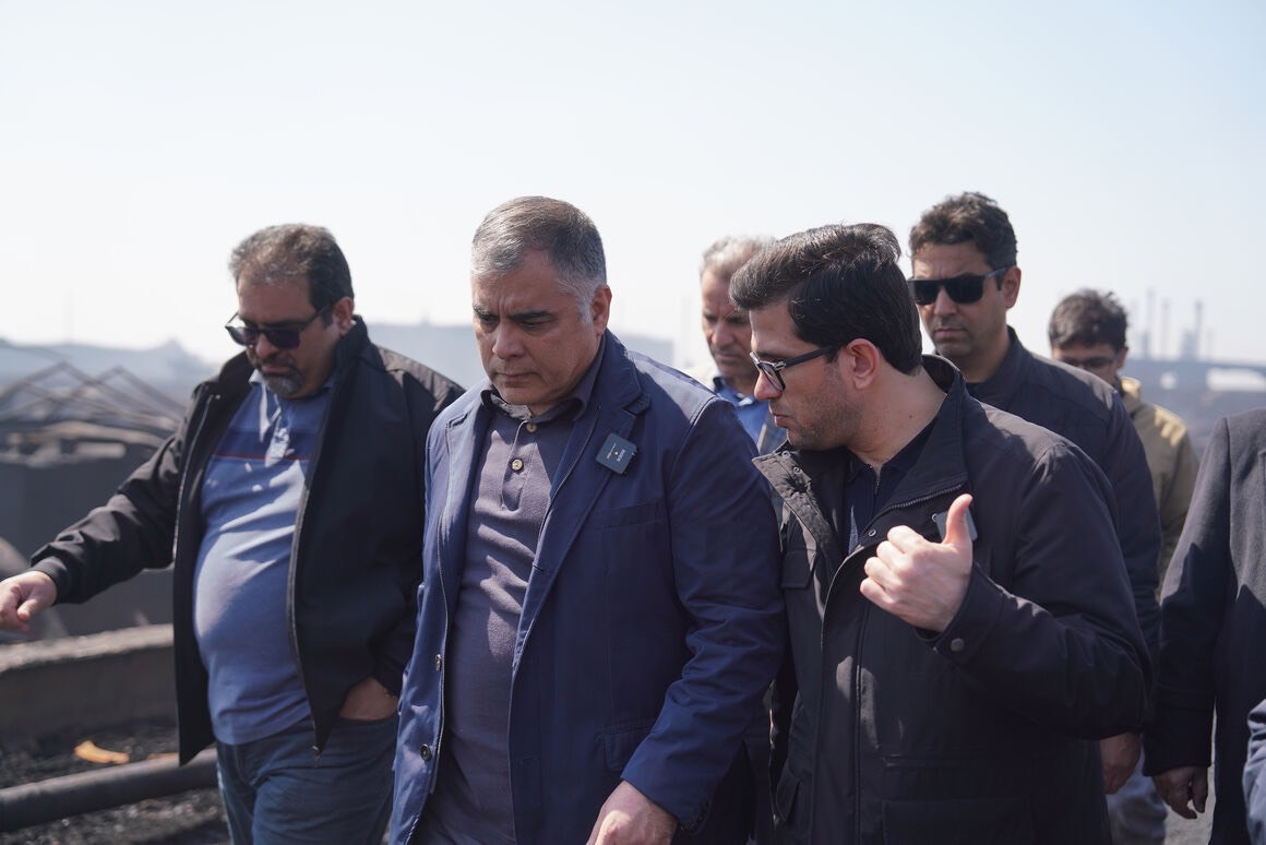 بازدید وزیر نفت از انبار نفت ری