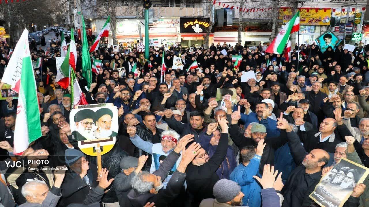 خیابان‌های بروجرد در تسخیر سربازان ولایت + فیلم