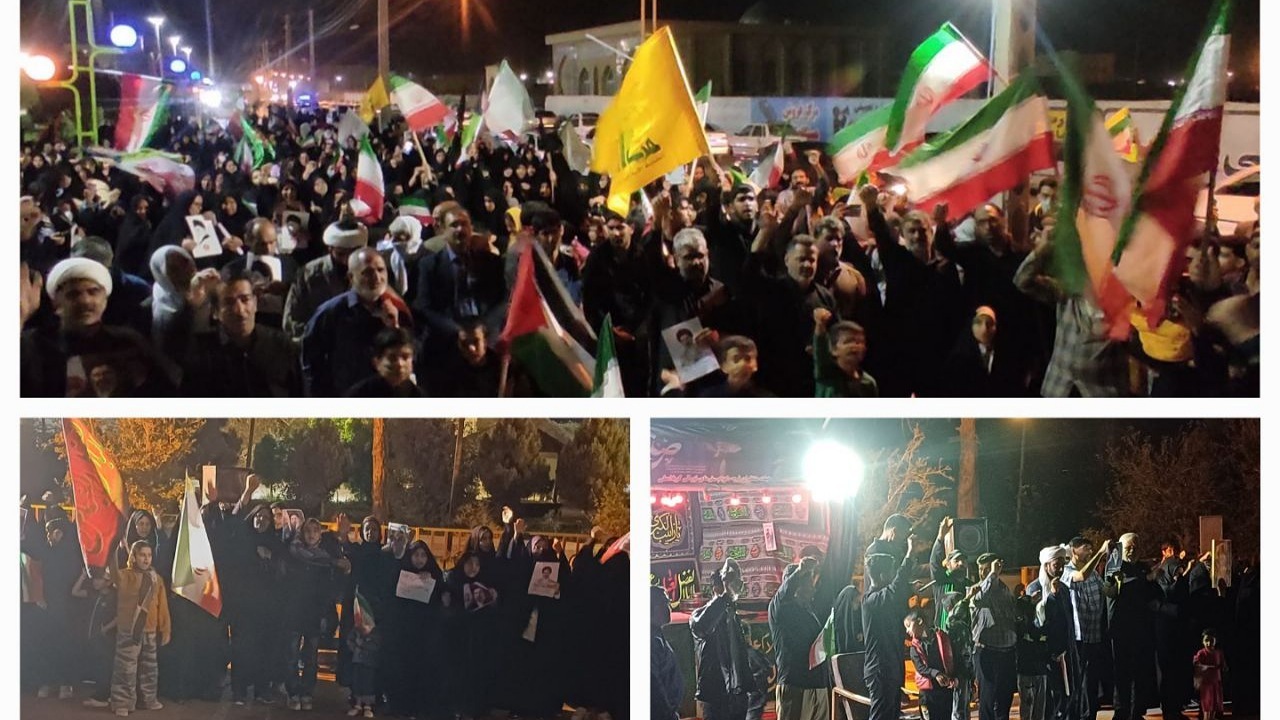 قیام پرشور و باشکوه مردم سیستان و بلوچستان در شب‌های بیعت ایران اسلامی +فیلم و تصاویر