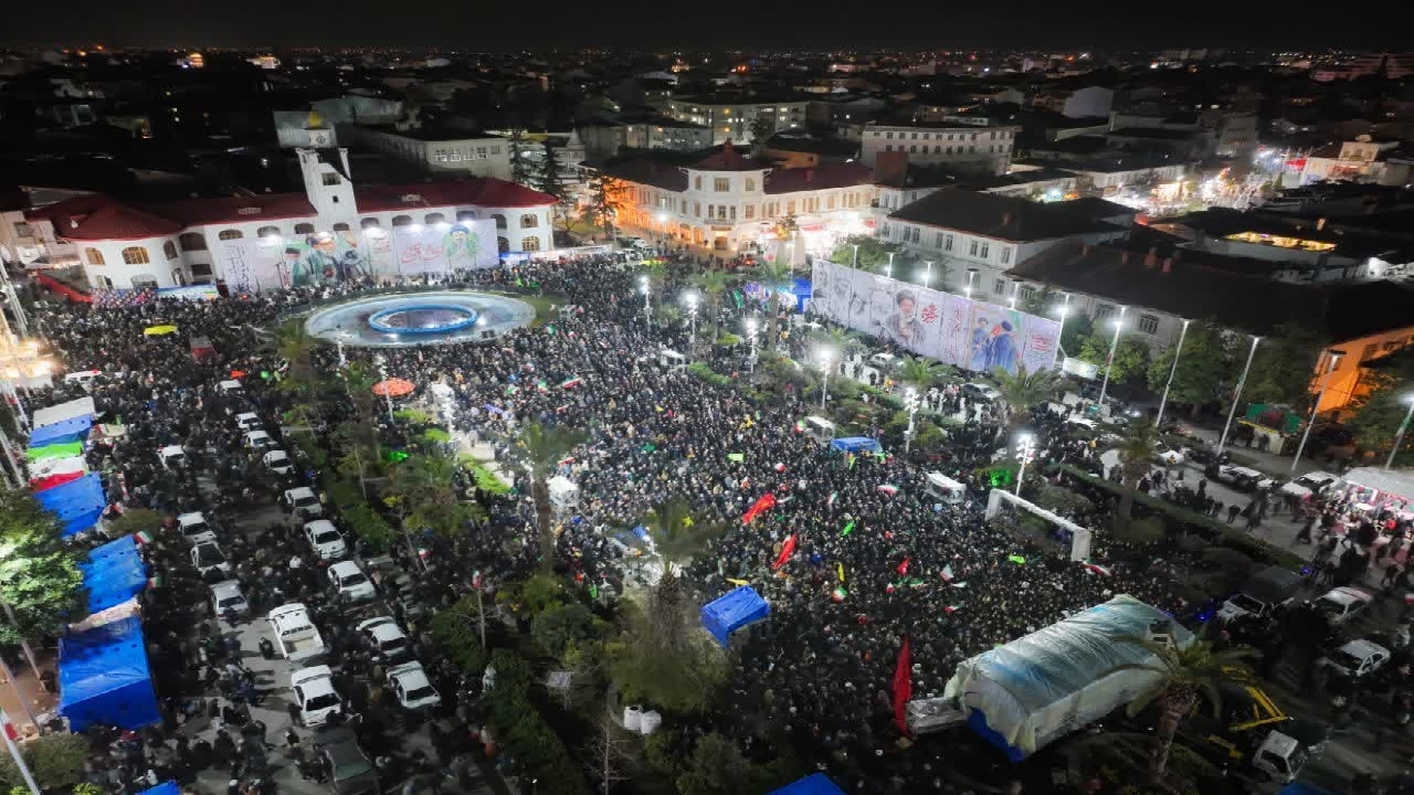چهارشنبه دشمن سوزی در رشت + فیلم