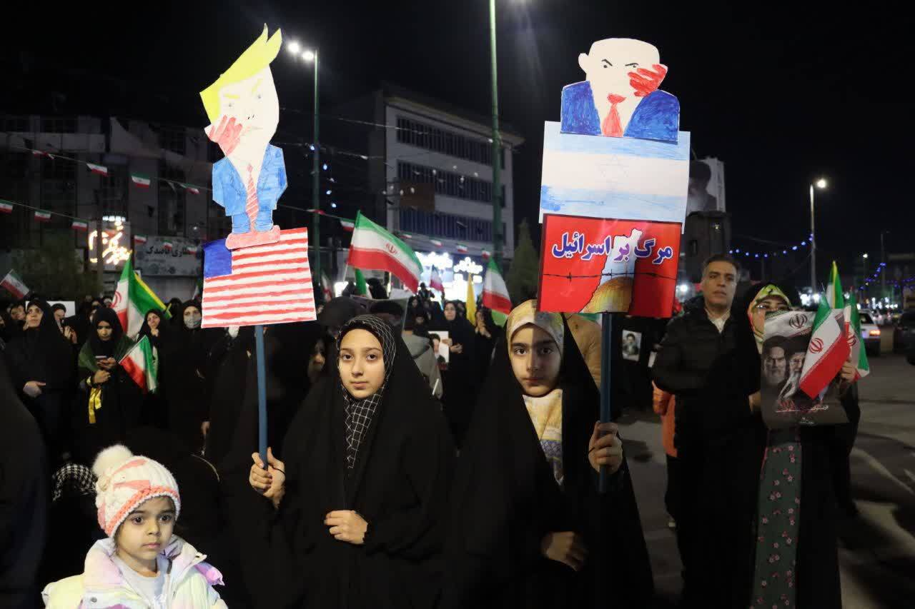 برگزاری چهارشنبه سوری انقلابی در ماهدشت برگزاری چهارشنبه سوری انقلابی در ماهدشت