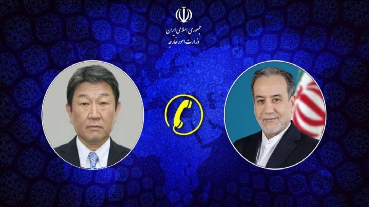 گفت‌وگوی تلفنی وزرای امور خارجه جمهوری اسلامی ایران و ژاپن