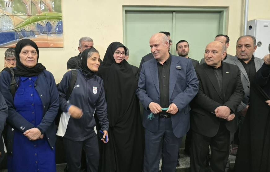 تیم ملی فوتبال بانوان وارد مرز بازرگان شد