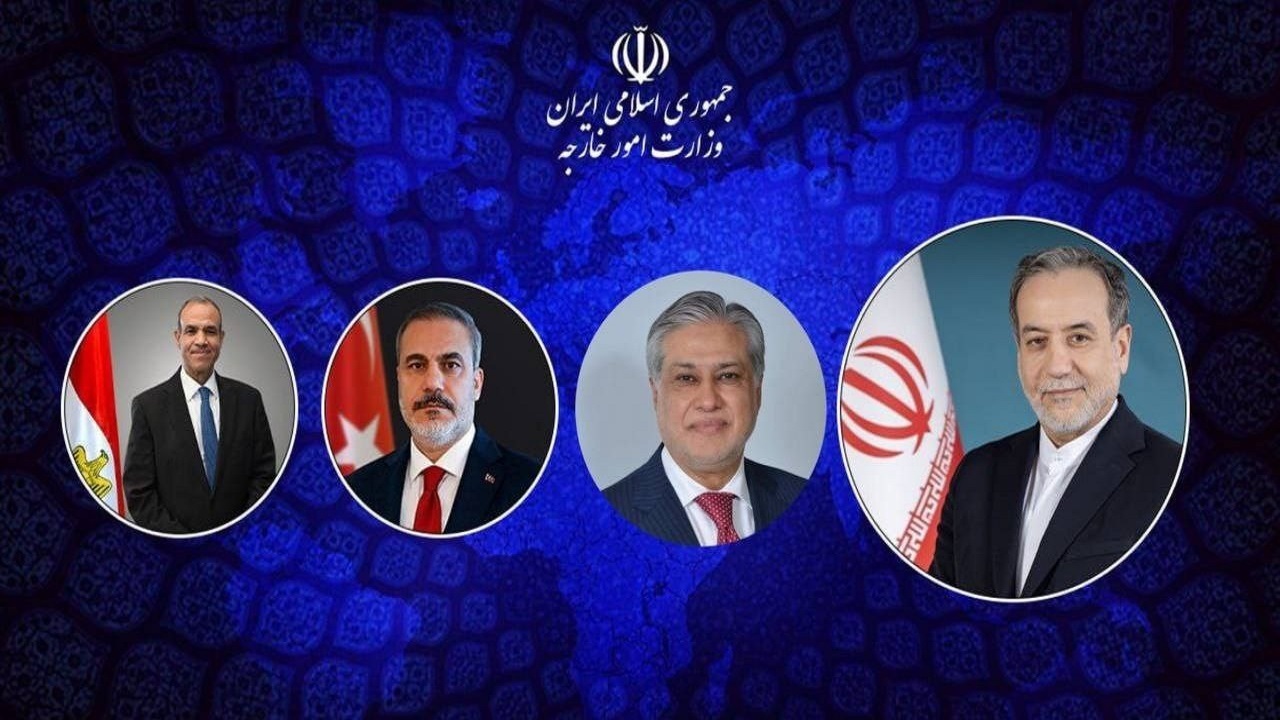 گفت و گوی تلفنی عراقچی با وزرای امور خارجه ترکیه، مصر و پاکستان