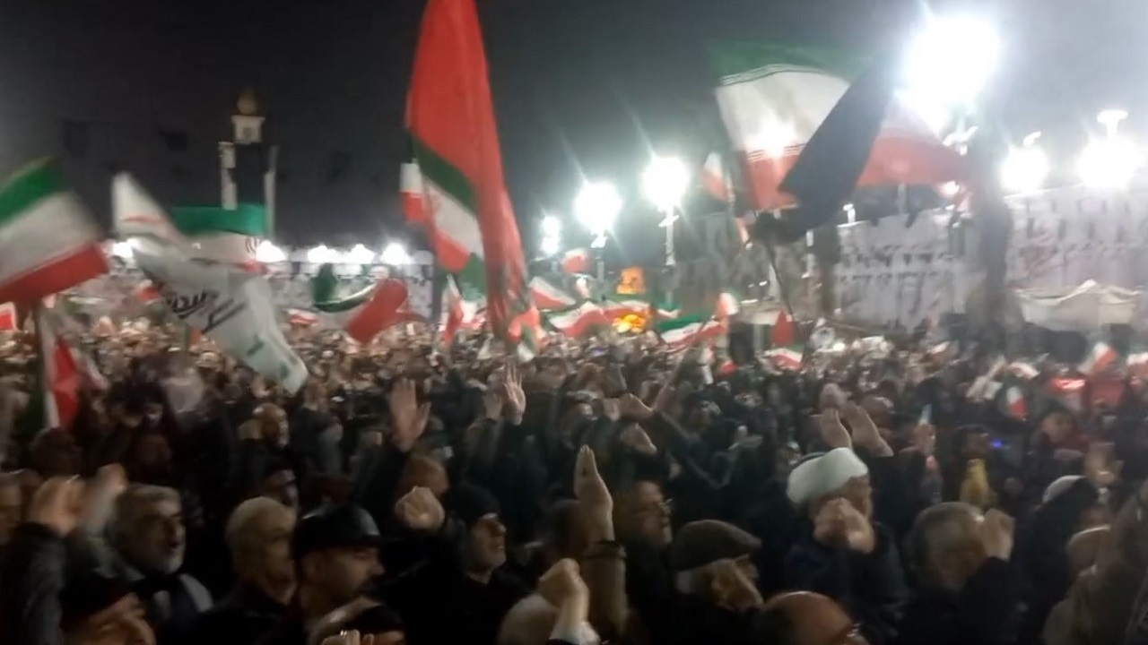 هجدهمین شب حضور گیلانی‌ها در میادین مقاومت + فیلم
