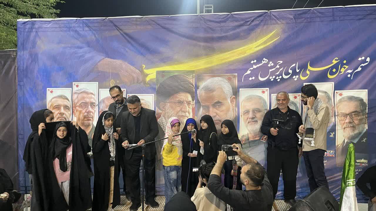 گزارش تصویری از حضور فعال دانش آموزان بهبهانی در هفدهمین اجتماع اقتدار